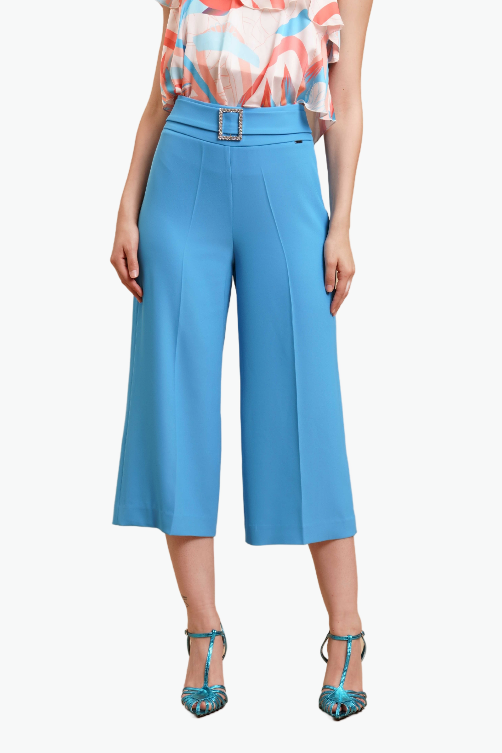 Nualy PANTALONE ZUAVA Fino Al -60%