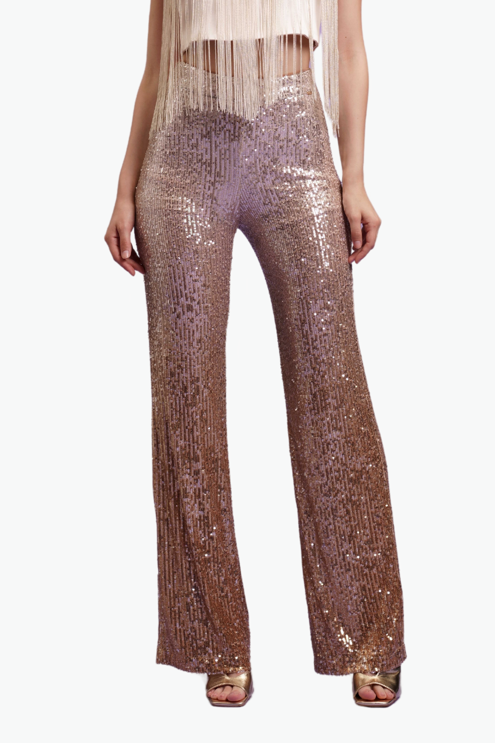 Nualy PANTALONE PALAZZO Sottocosto