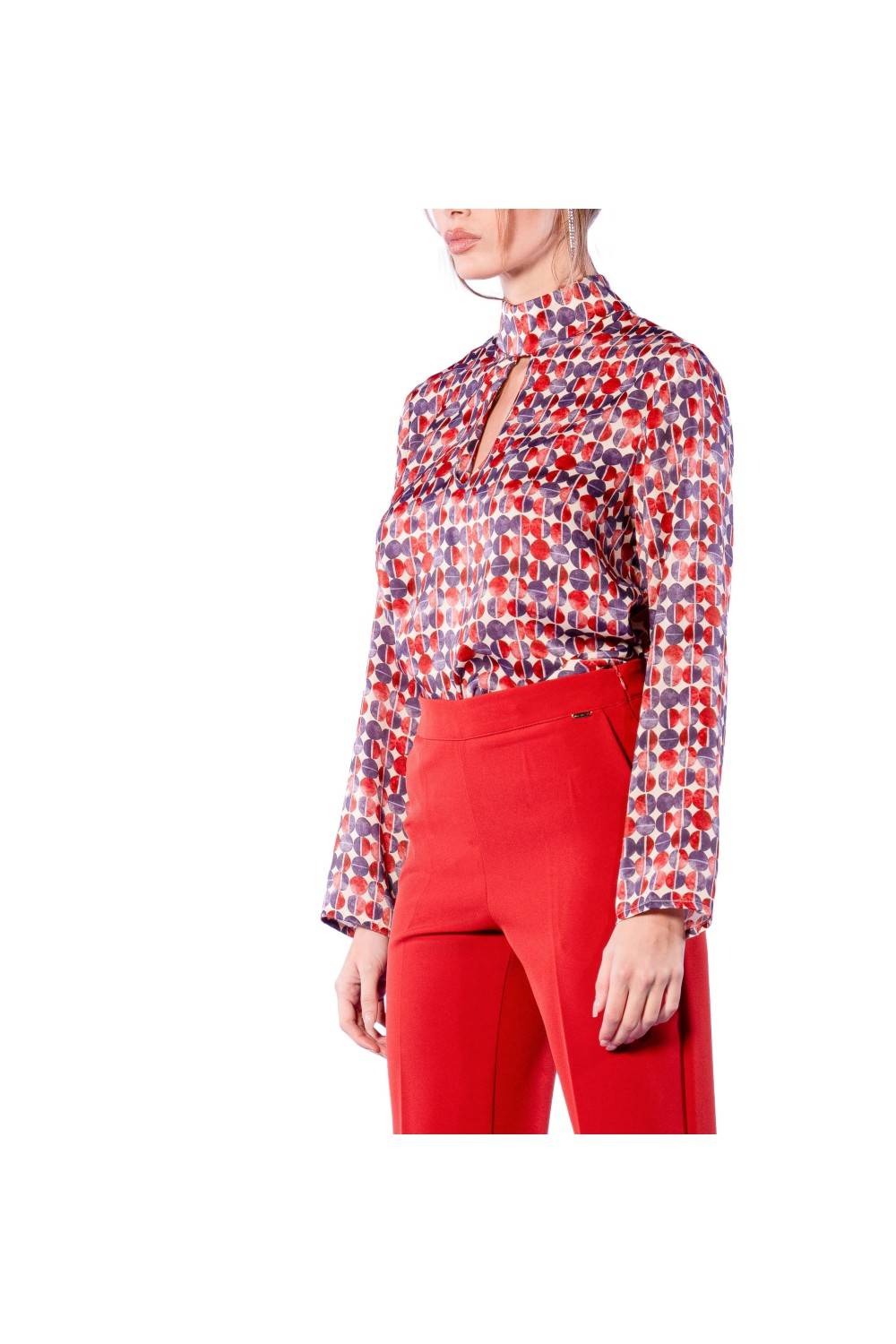 Nualy CAMICIA CON GOCCIA Saldi