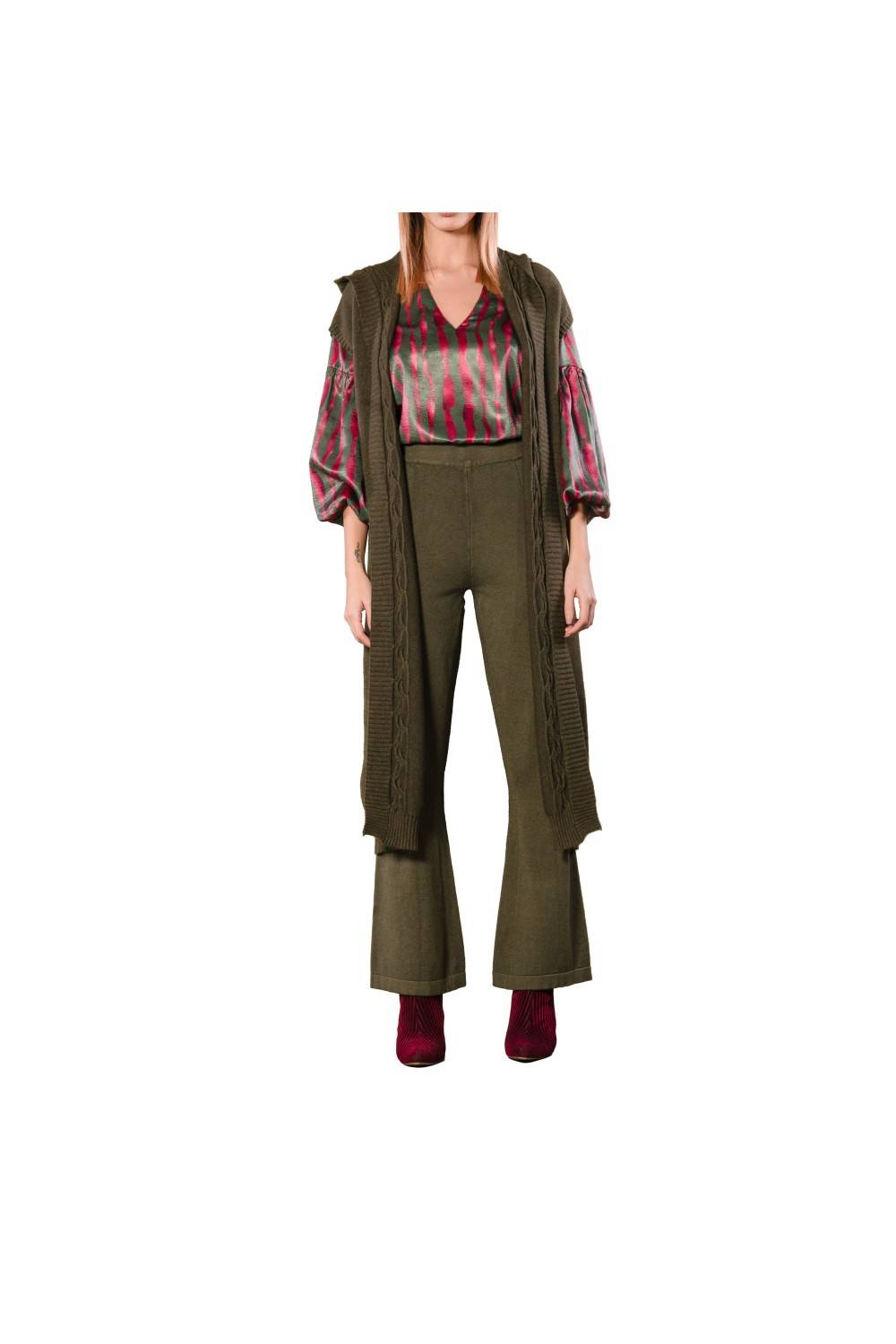 Nualy GILET CON CAPPUCCIO 2025