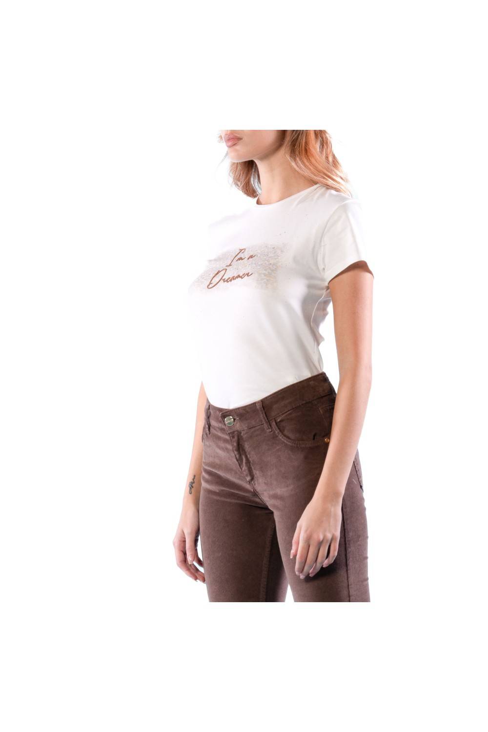 Nualy T-SHIRT CON STAMPA In Linea