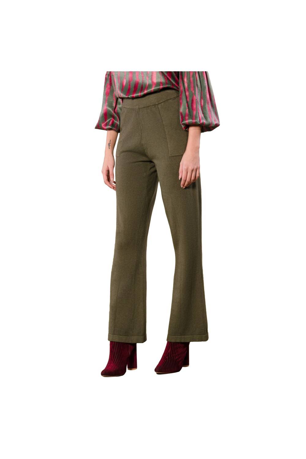 Nualy PANTALONE IN MAGLIA Offerta