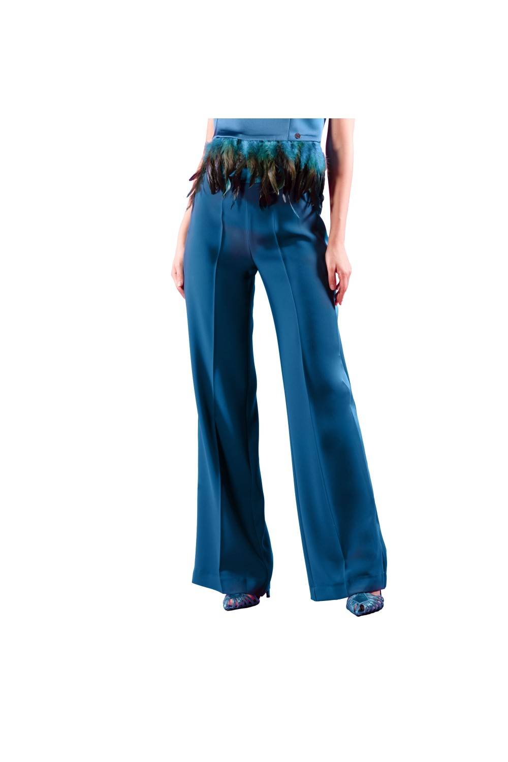 Nualy PANTALONE SMOKING Nuova