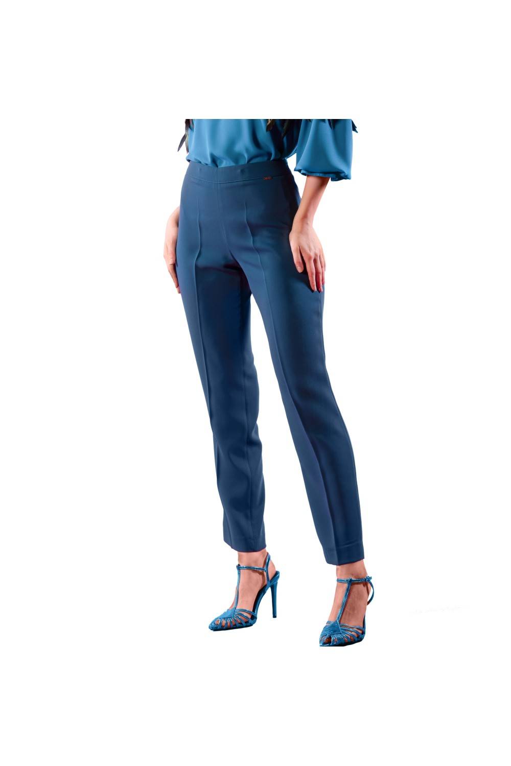 Nualy PANTALONE CON SPACCHETTI Italia