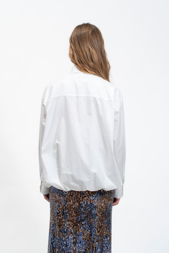 Olla Parèg CAMICIA OVER IN POPELINE DI COTONE Pezzi Unici