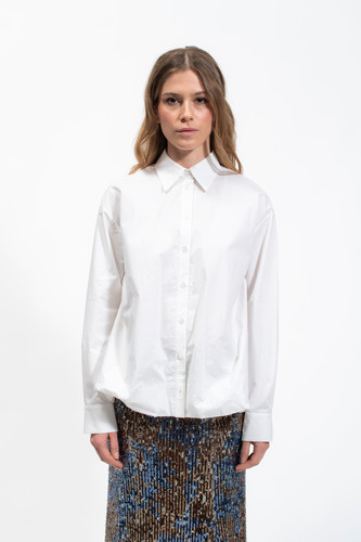 Olla Parèg CAMICIA OVER IN POPELINE DI COTONE Pezzi Unici
