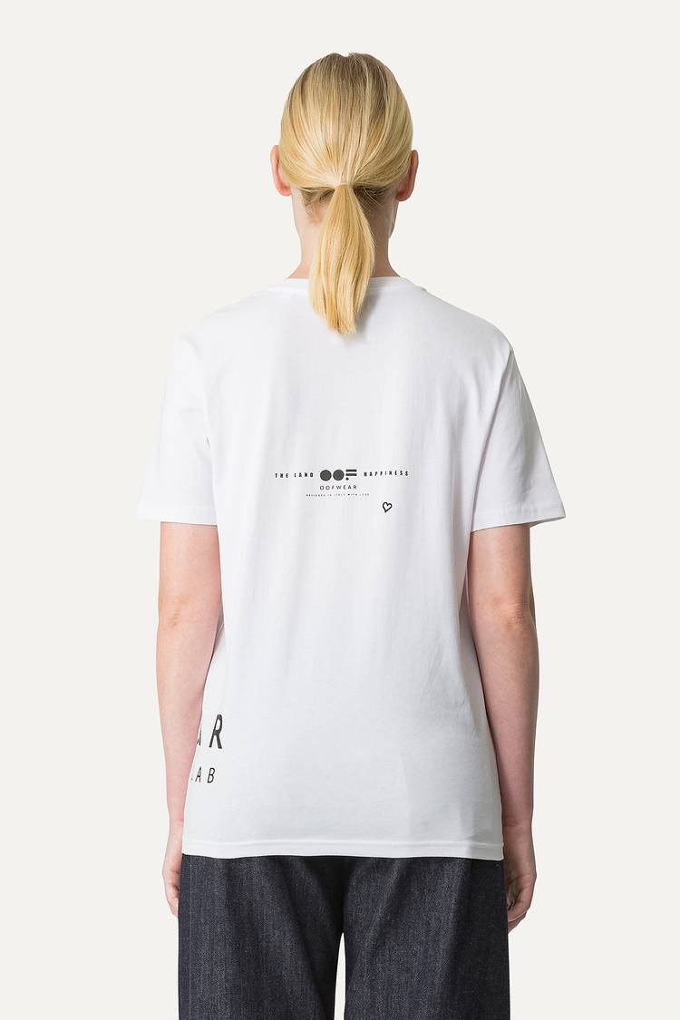 Oof Wear T-SHIRT IN COTONE CON LOGO - BIANCO Presa