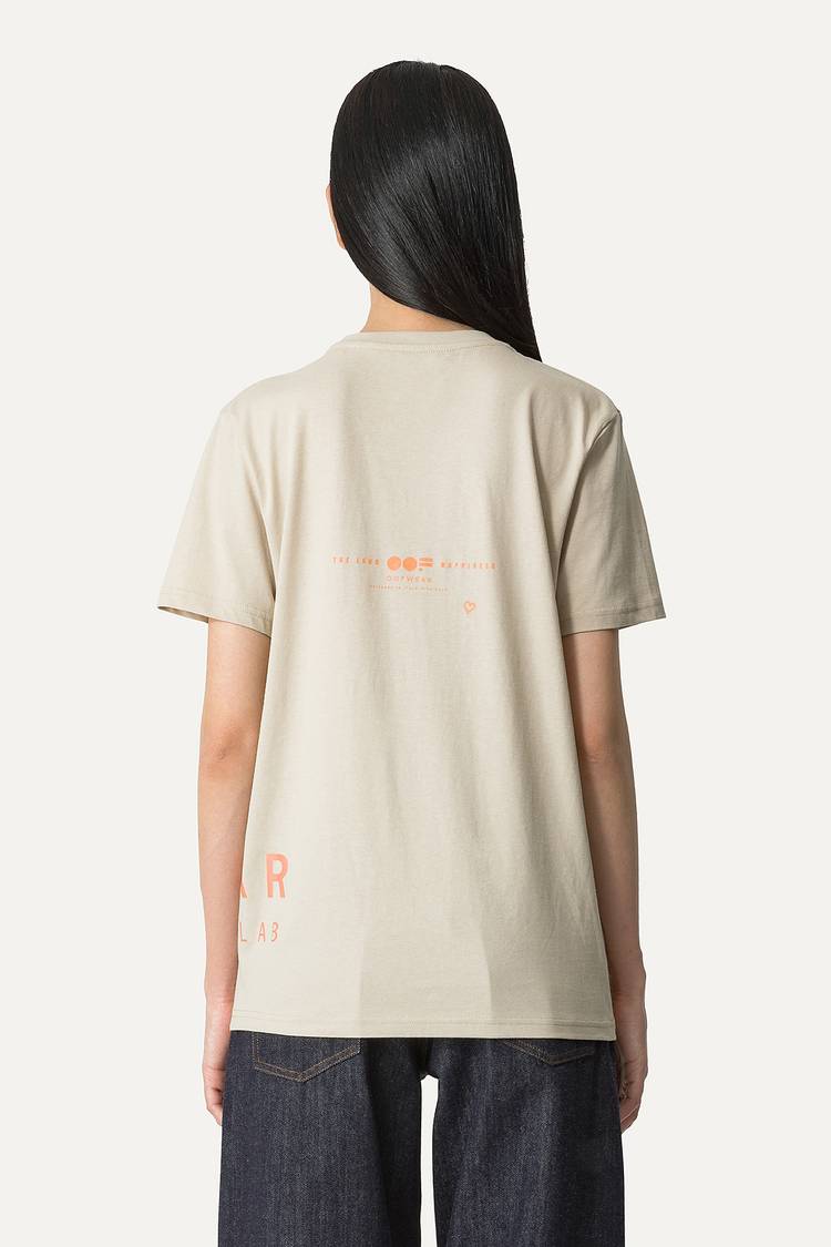 Oof Wear T-SHIRT IN COTONE CON LOGO - SABBIA Sconto