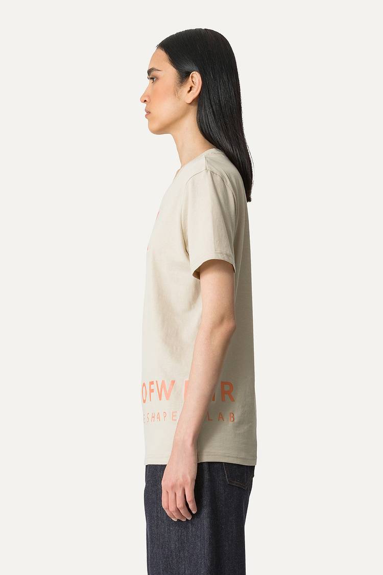 Oof Wear T-SHIRT IN COTONE CON LOGO - SABBIA Sconto