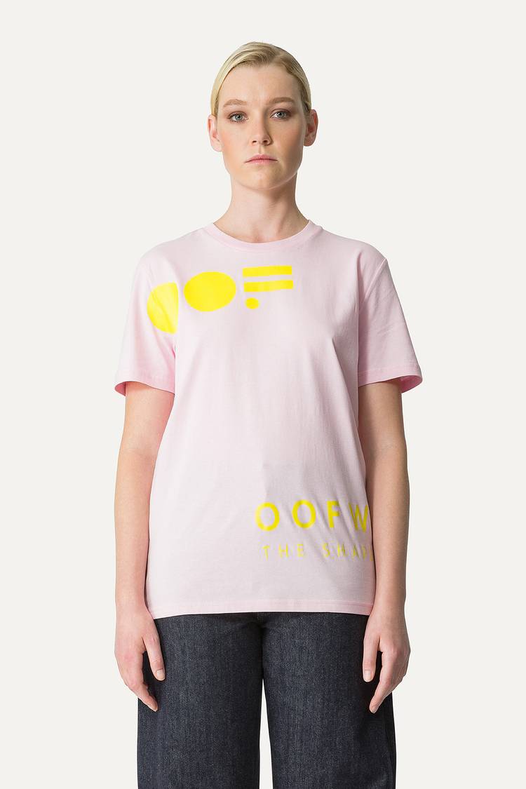 Oof Wear T-SHIRT IN COTONE CON LOGO - CANDY