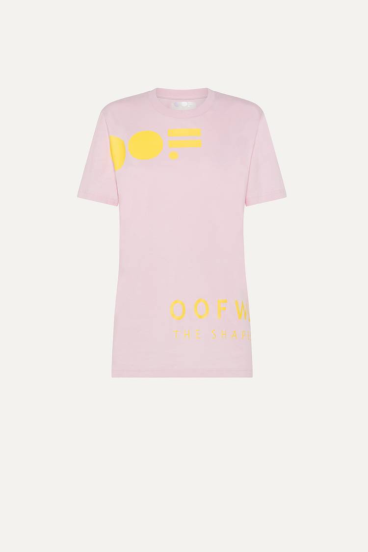 Oof Wear T-SHIRT IN COTONE CON LOGO - CANDY Offerta