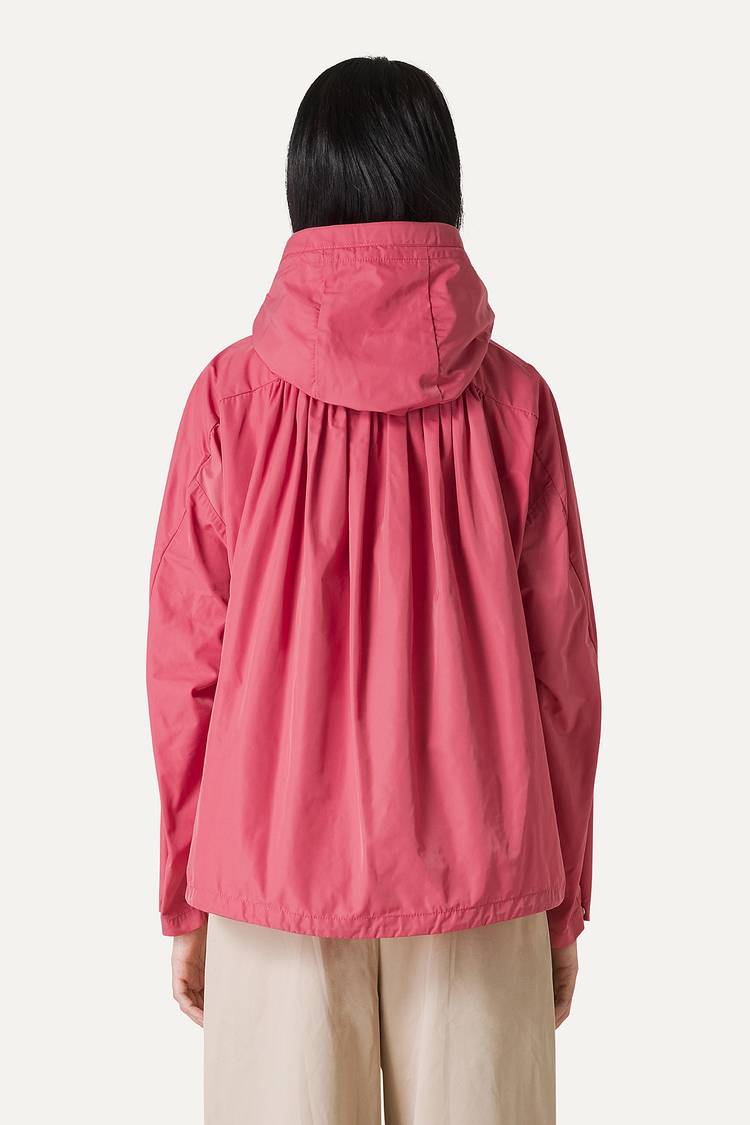 Oof Wear GIACCA CORTA IN NYLON MEMORY CON ARRICIO SULLA SCHIENA 9139 - ROSA ANTICO Pezzi Unici