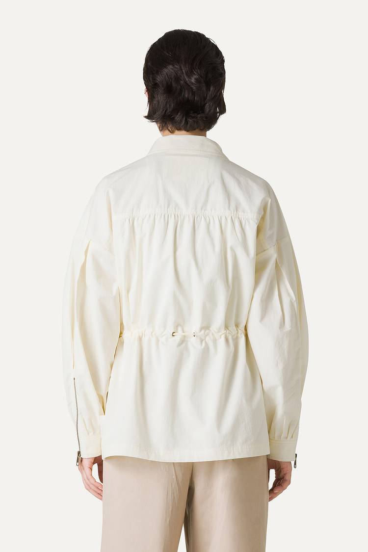 Oof Wear SAHARIANA OVER IN COTONE LEGGERO 9228 - VANIGLIA In Vendita