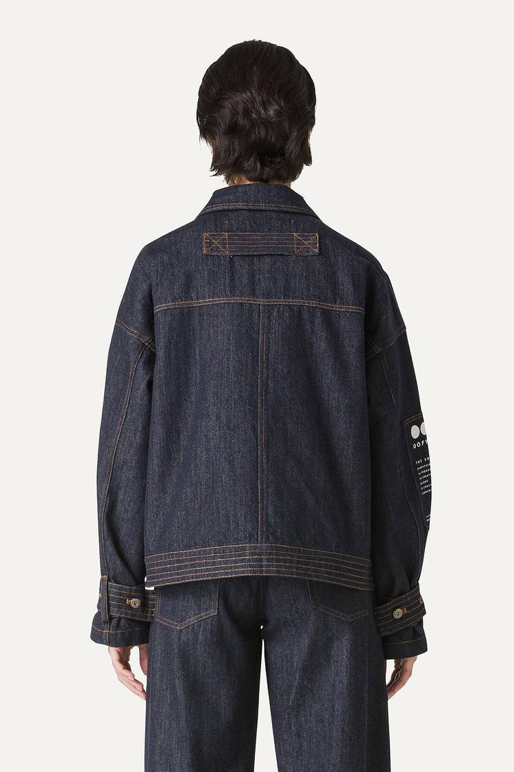 Oof Wear GIACCA CORTA IN DENIM LAVATO 9205 - BLU SCURO I Più Venduti