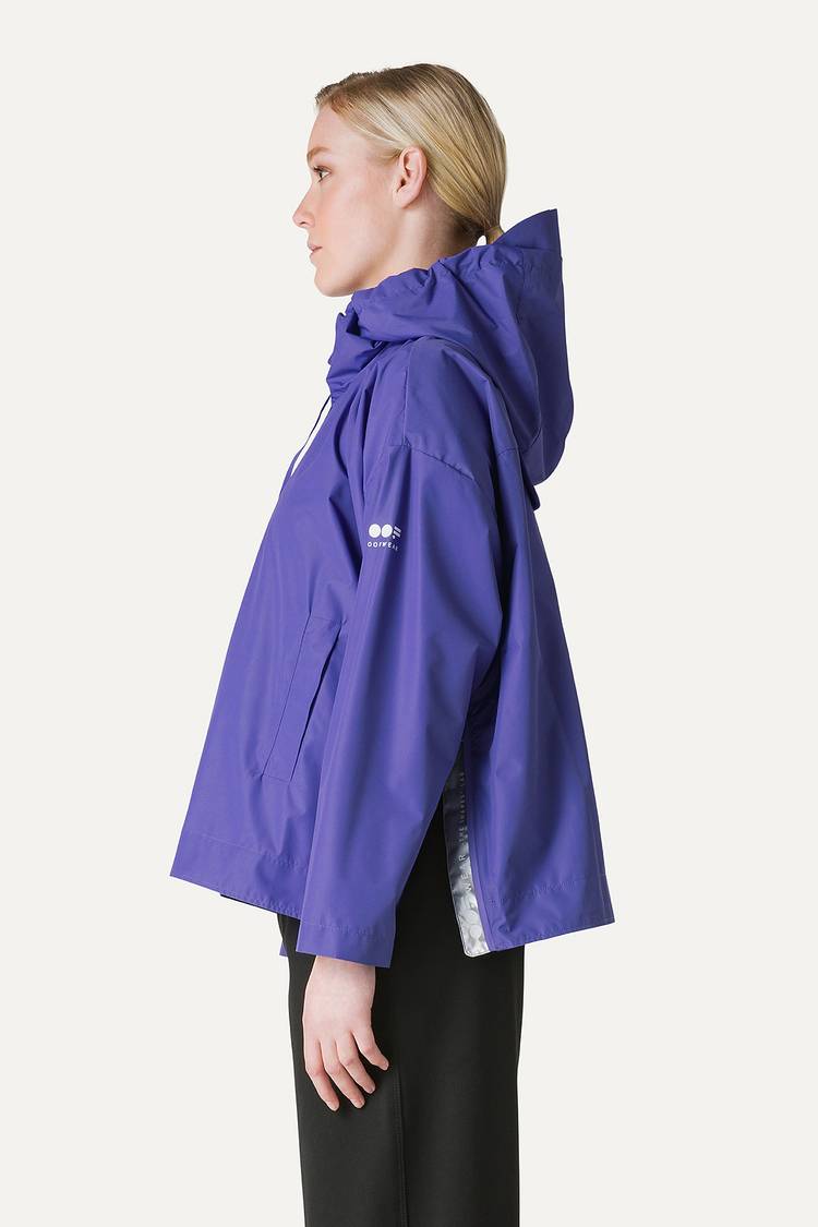 Oof Wear GIACCA CORTA IN NYLON CON INTERNO ARGENTO 9214 - PERVINCA In Linea