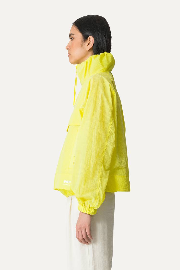 Oof Wear GIACCA CORTA IN NYLON RIPSTOP 9217 - LIME Vendita