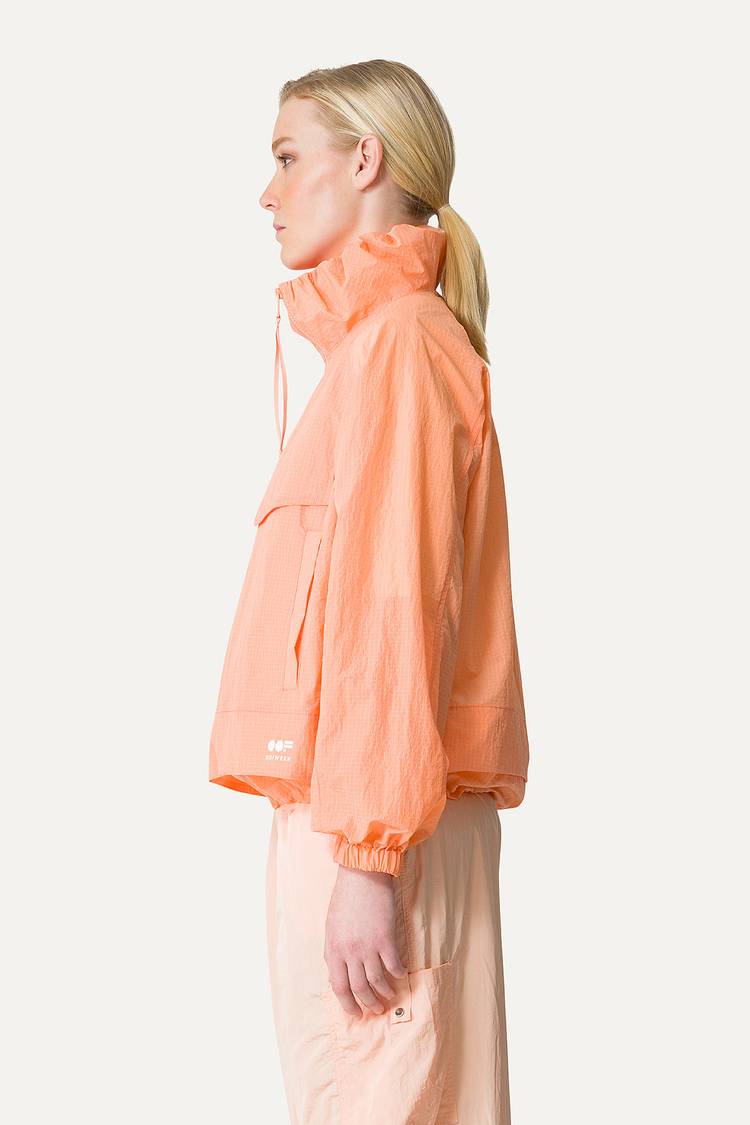 Oof Wear GIACCA CORTA IN NYLON RIPSTOP 9217 - ALBICOCCA Promozione