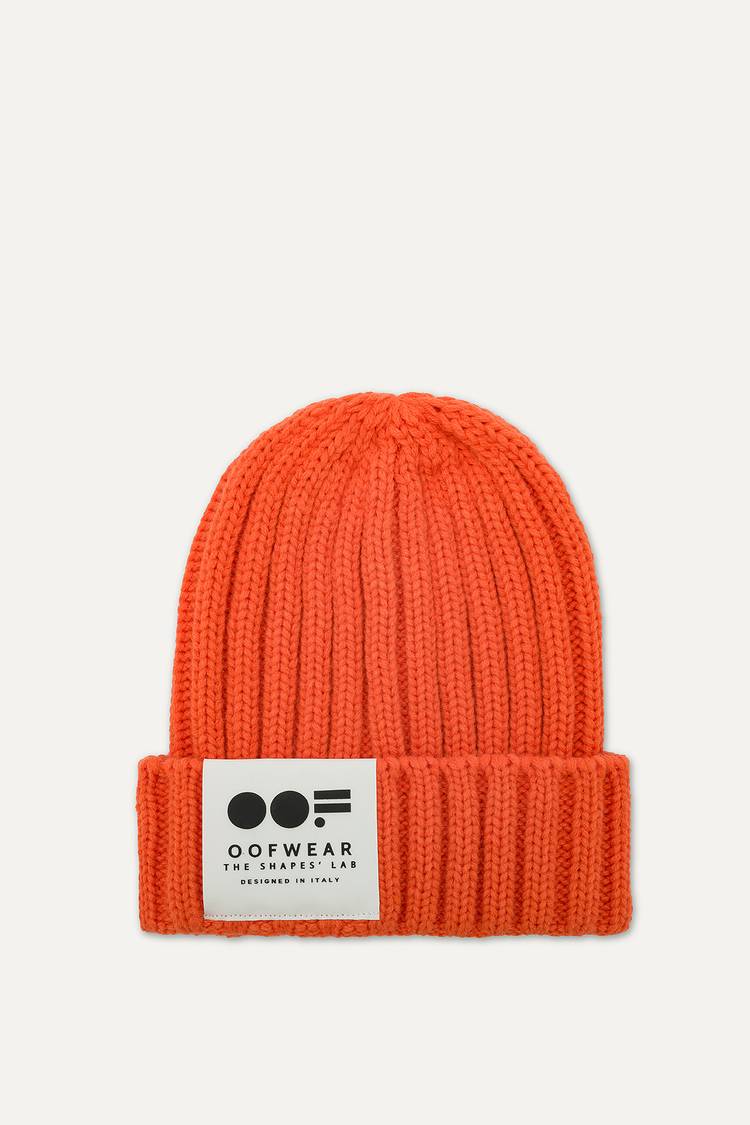 Oof Wear CAPPELLO CON FRONTINO IN ECO-MONTONE 2014 - ARANCIO Promozione Limitata