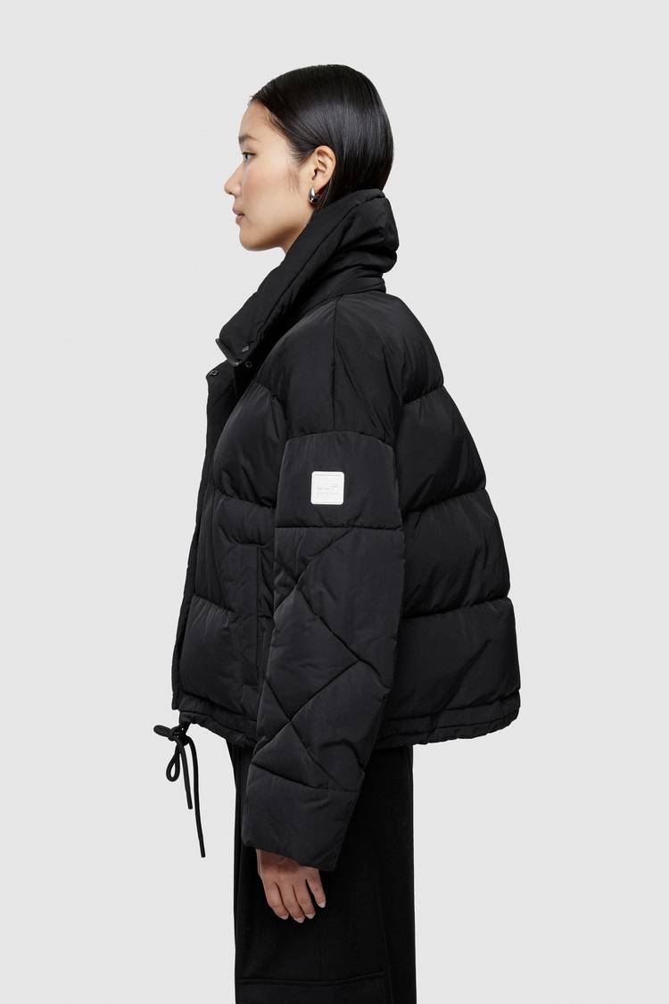 Oof Wear GIACCA CORTA 9235 IN NYLON MEMORY - NERO Fino Al -60%