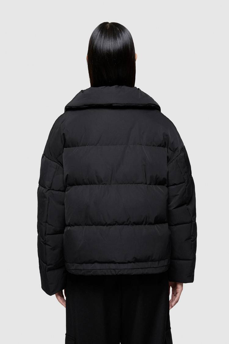 Oof Wear GIACCA CORTA 9235 IN NYLON MEMORY - NERO Fino Al -60%