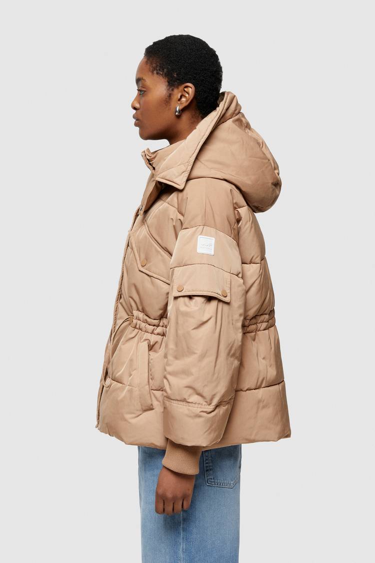 Oof Wear GIACCA CORTA 9234 IN NYLON MEMORY - CAMMELLO Affare Del Giorno