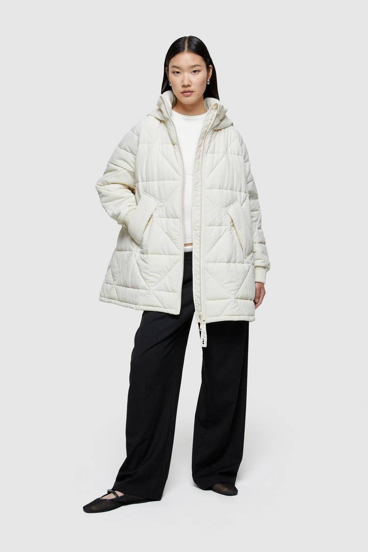 Oof Wear GIACCA 9252 IN NYLON - AVORIO