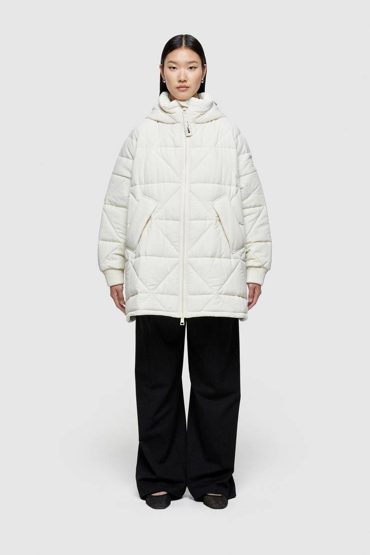 Oof Wear GIACCA 9252 IN NYLON - AVORIO Nuova