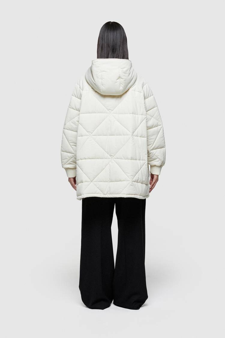 Oof Wear GIACCA 9252 IN NYLON - AVORIO Nuova