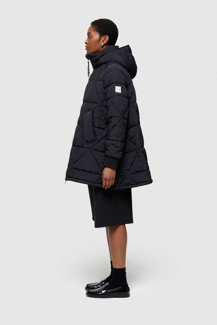 Oof Wear GIACCA 9252 IN NYLON - NERO Moda