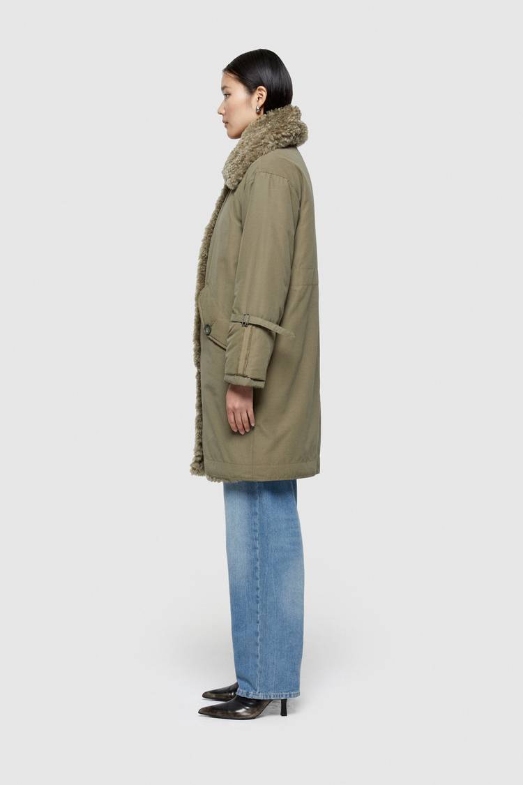 Oof Wear PARKA 9254 IN COTONE - OLIVE/MILITARY 2025
