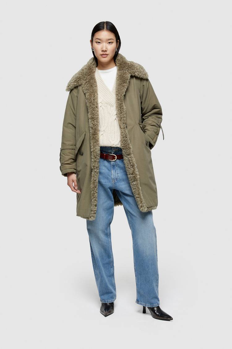 Oof Wear PARKA 9254 IN COTONE - OLIVE/MILITARY 2025