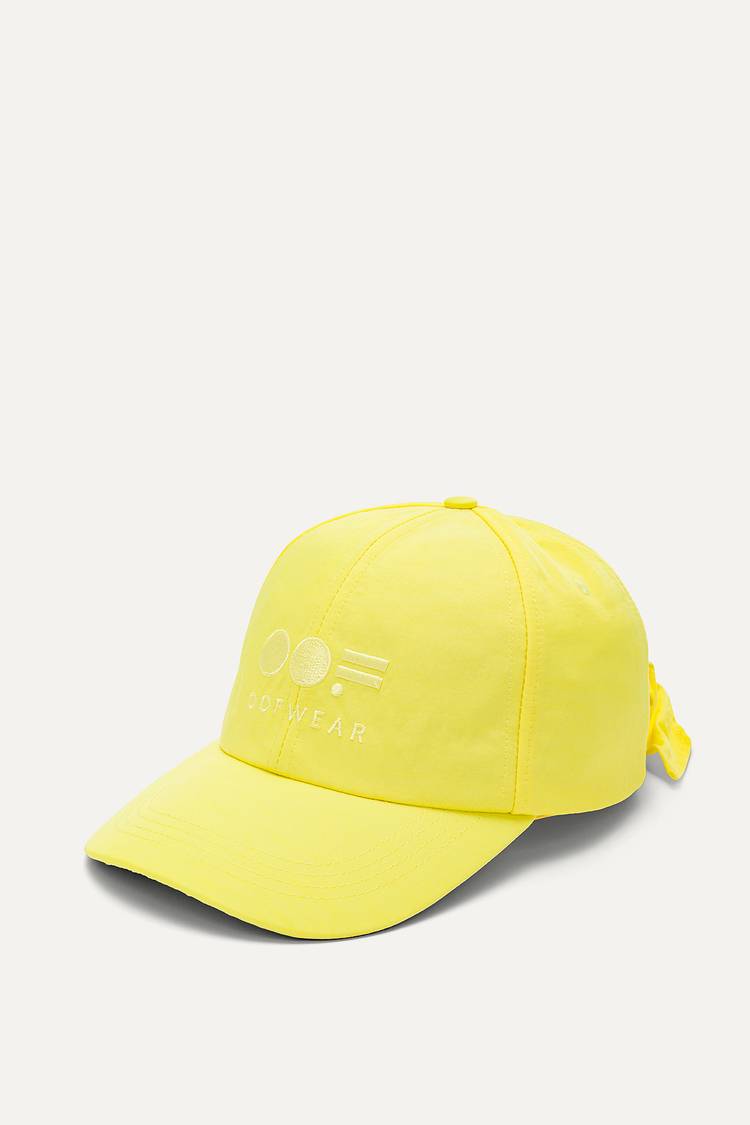 Oof Wear CAPPELLO CON VISIERA IN NYLON MEMORY 2009 - LIME Qualità Garantita