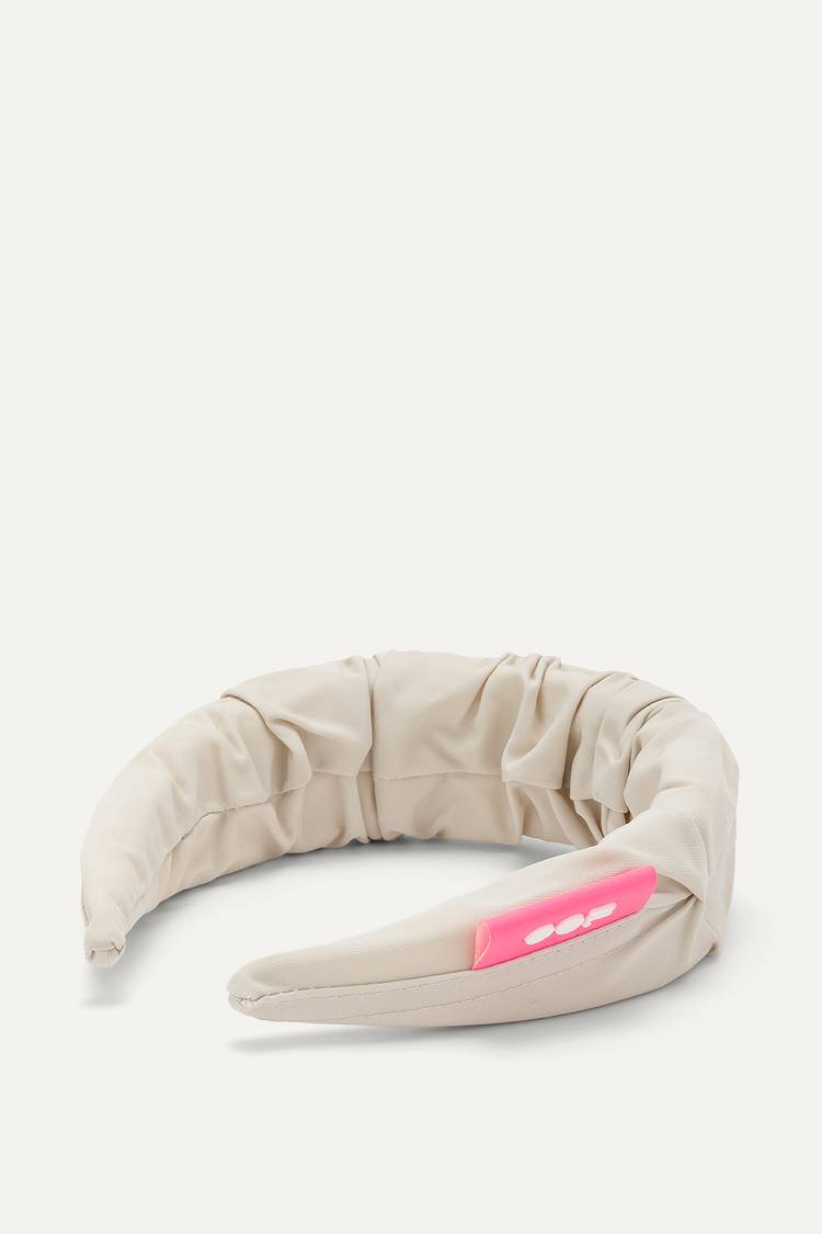 Oof Wear CERCHIELLO ARRICCIATO IN NYLON MEMORY 2007 - CREMA Novità