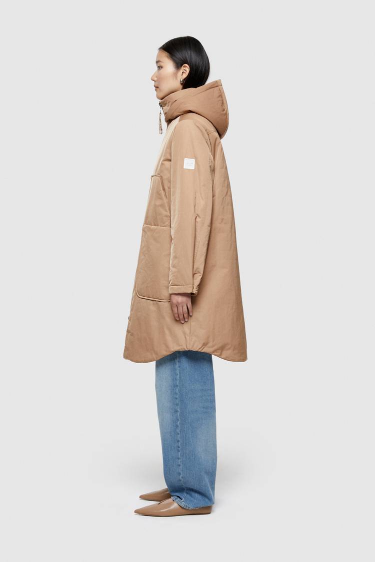 Oof Wear PARKA LUNGO 9094 IN NYLON MEMORY - CAMMELLO Hotsell