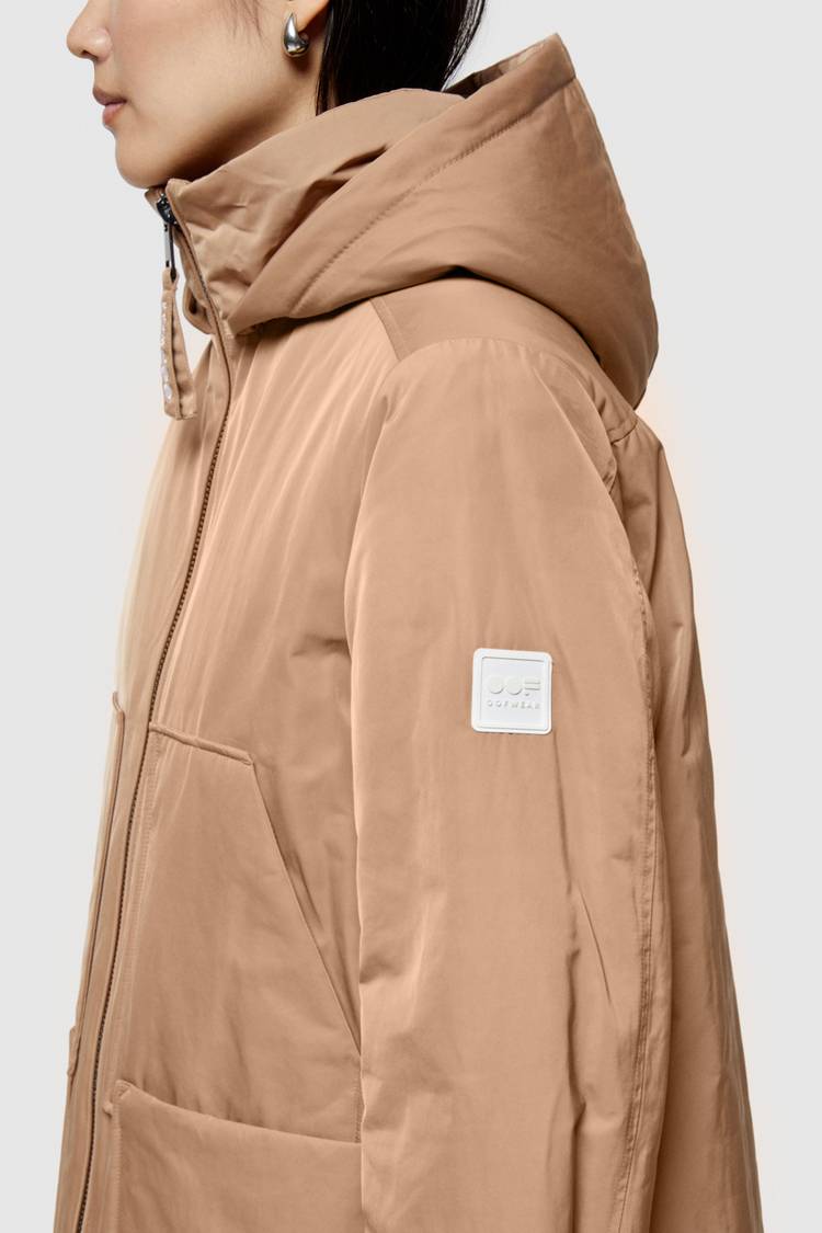 Oof Wear PARKA LUNGO 9094 IN NYLON MEMORY - CAMMELLO Hotsell