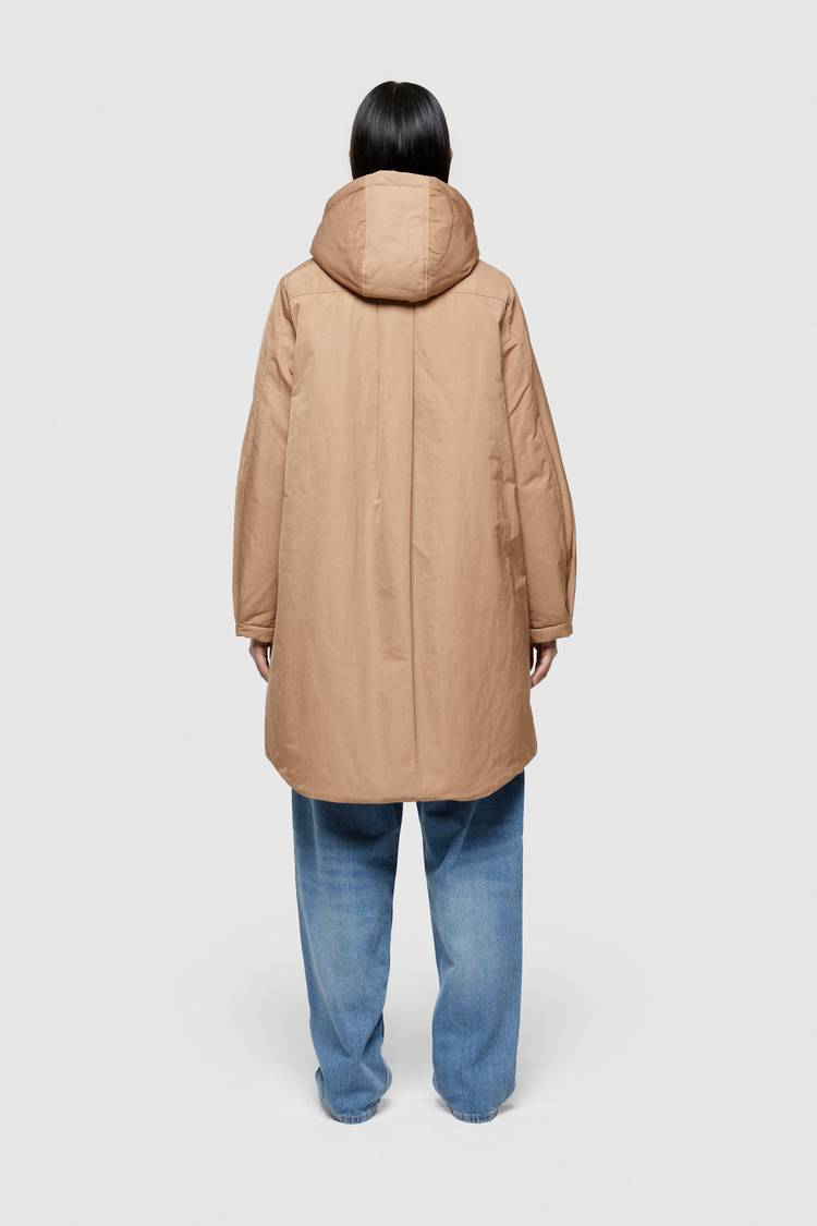 Oof Wear PARKA LUNGO 9094 IN NYLON MEMORY - CAMMELLO Hotsell