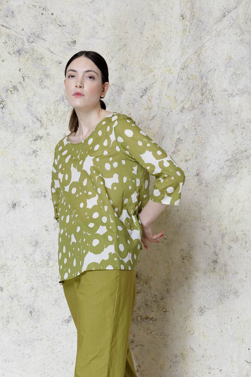 Opificio Neirami BLUSA VOILE MANICA 3/4 Promozione