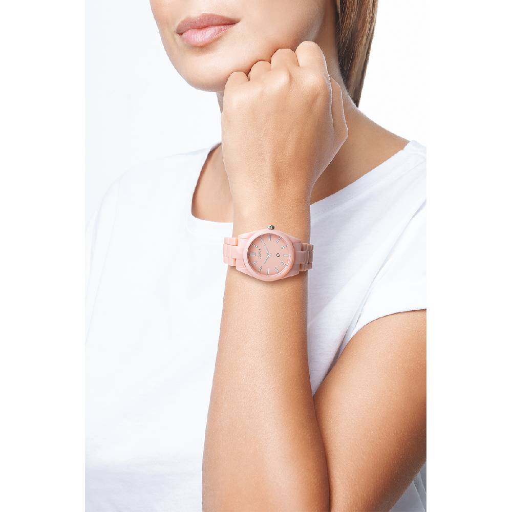 Opsobjects VIVID orologio con cassa e bracciale in plastica lucida Hotsell