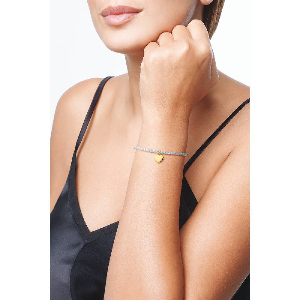 Opsobjects FUNNY PEARLS bracciale elastico con perle e pendente Offerta