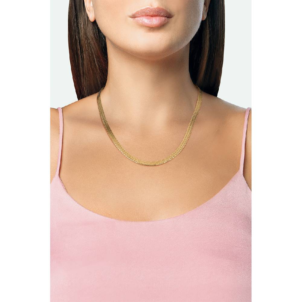 Opsobjects SILKY collana maglia piatta Online