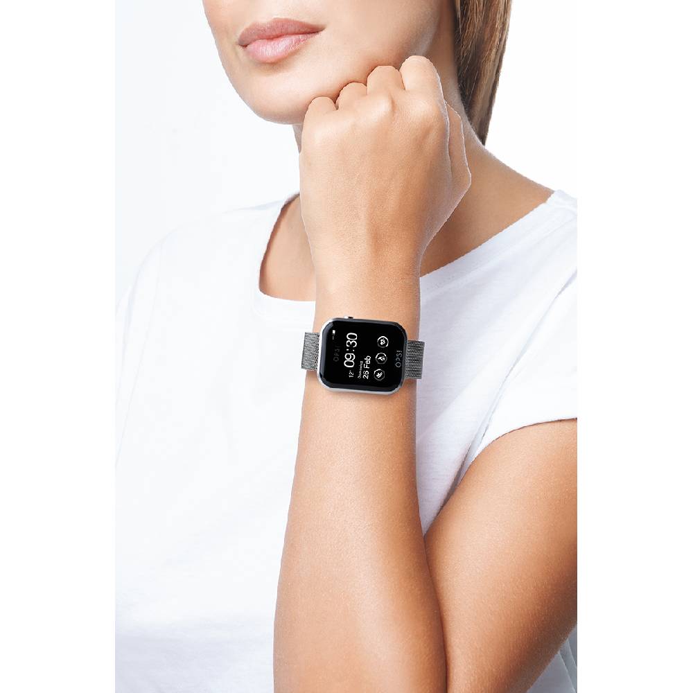 Opsobjects Smartwatch CALL con cinturino maglia Milano Hotsell