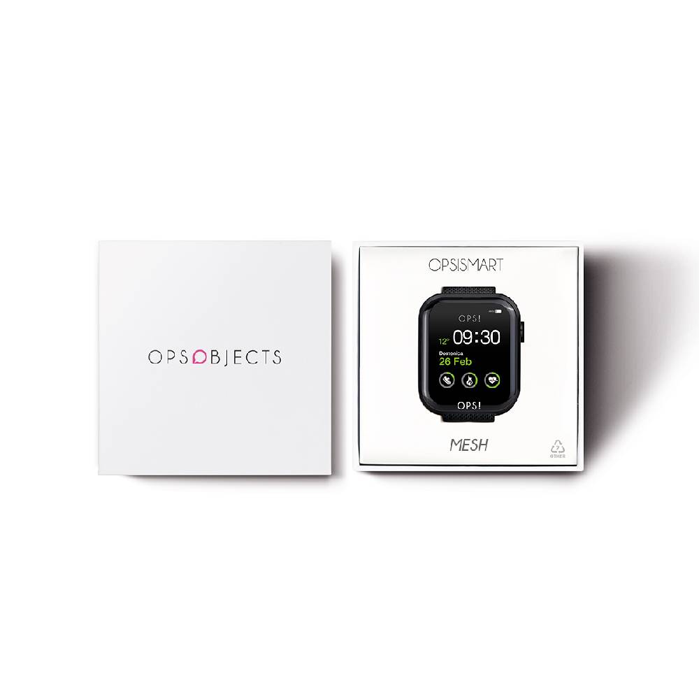 Opsobjects Smartwatch CALL con cinturino maglia Milano Hotsell