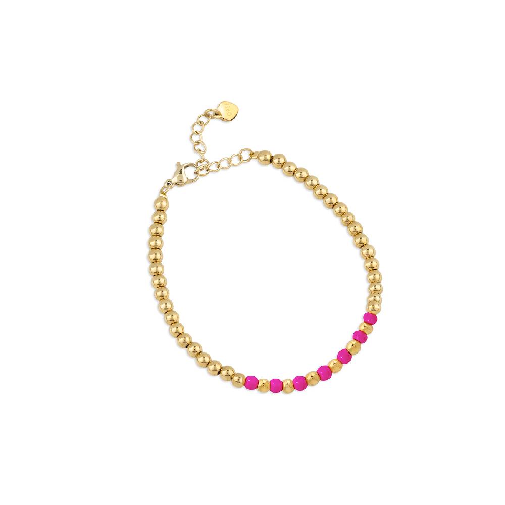 Opsobjects SANDY bracciale oro con smalto colorato