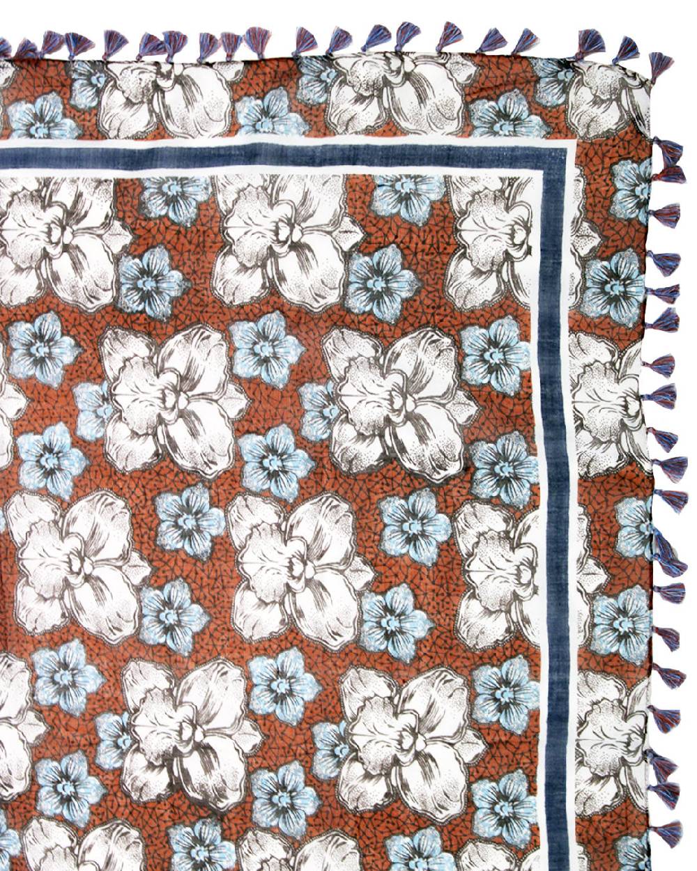 ﻿Ordi.to Accessori BANDANA HAWAII - SETA COTONE Italia