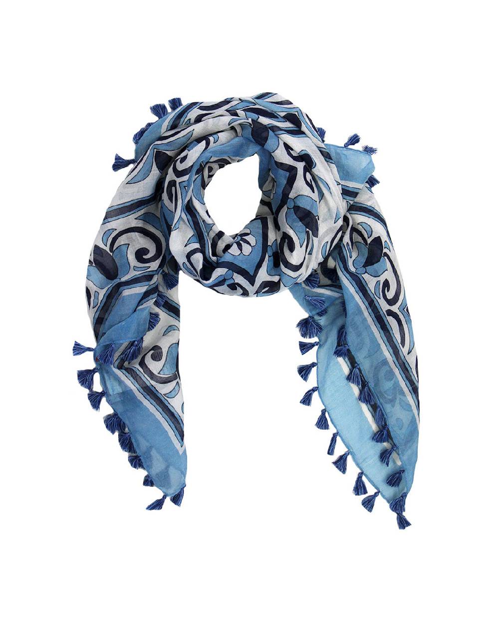 Ordi.to Accessori BANDANA GRECIA- SETA COTONE Spedizione Gratuita