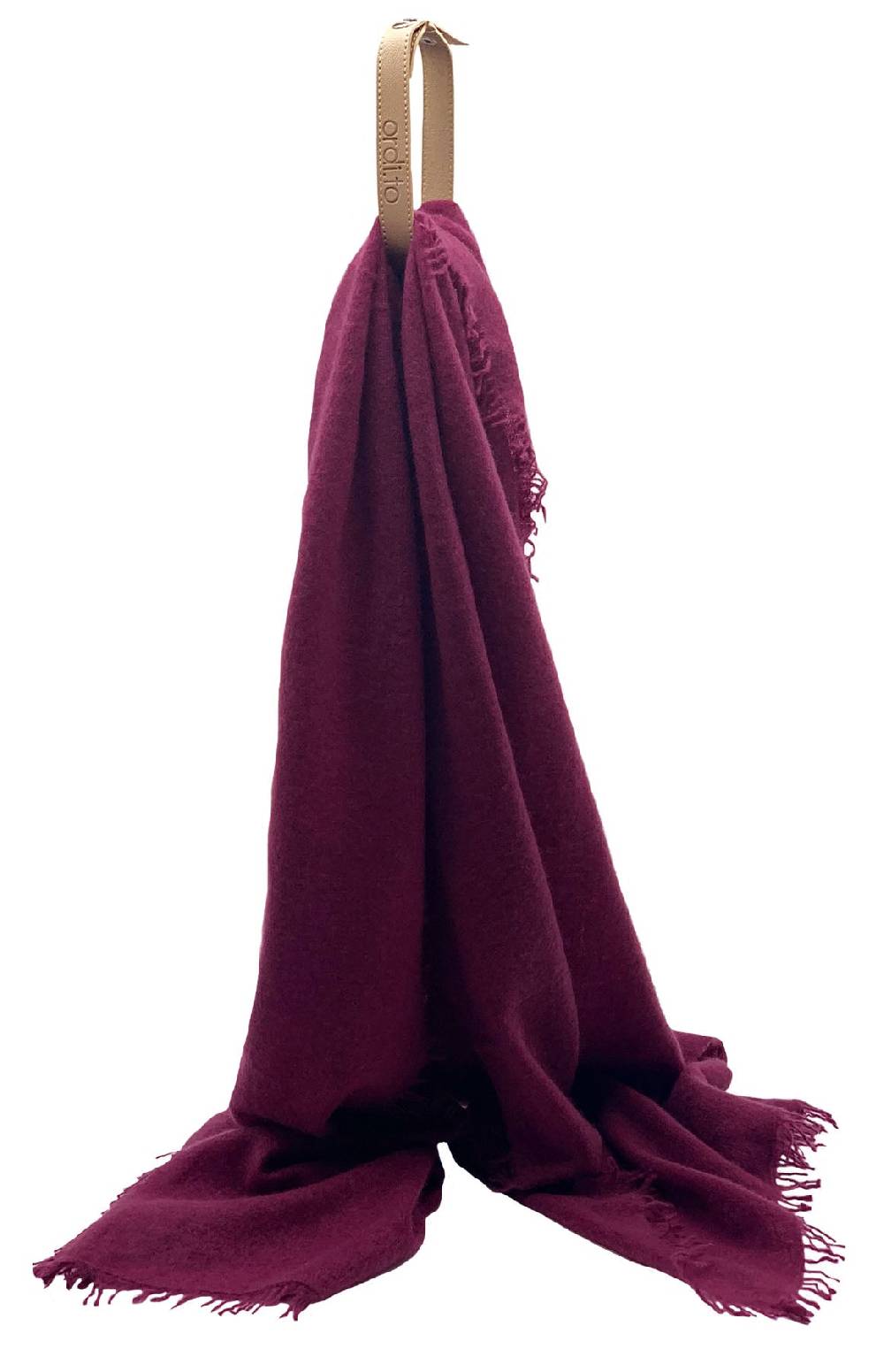 Ordi.to Accessori STAR BORDEAUX - Sciarpa in Cachemire edizione limitata In Vendita