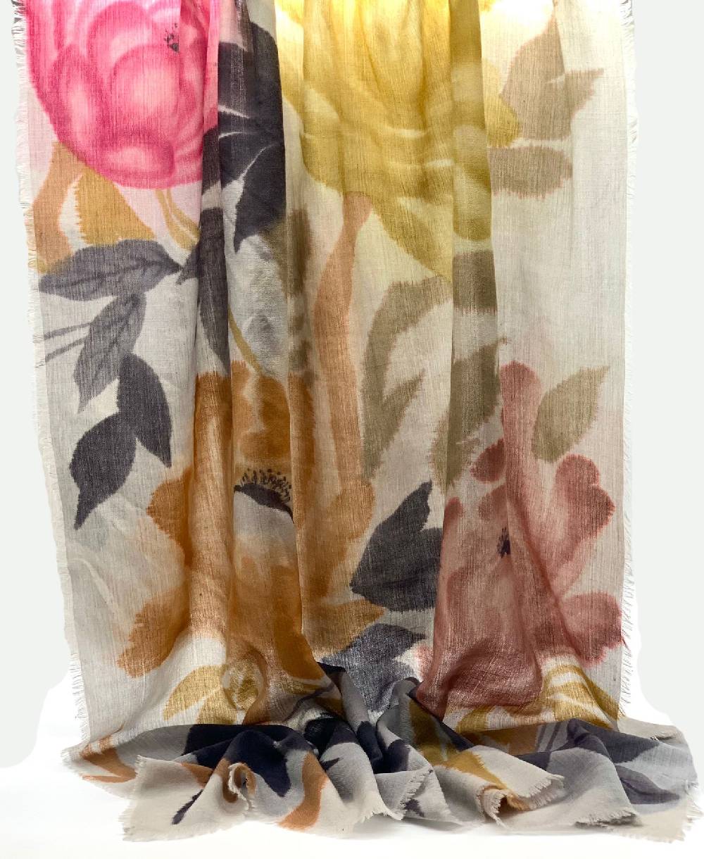 Ordi.to Accessori TIZIANO ROSA - Sciarpa Unisex in lana Saldi Di Fabbrica