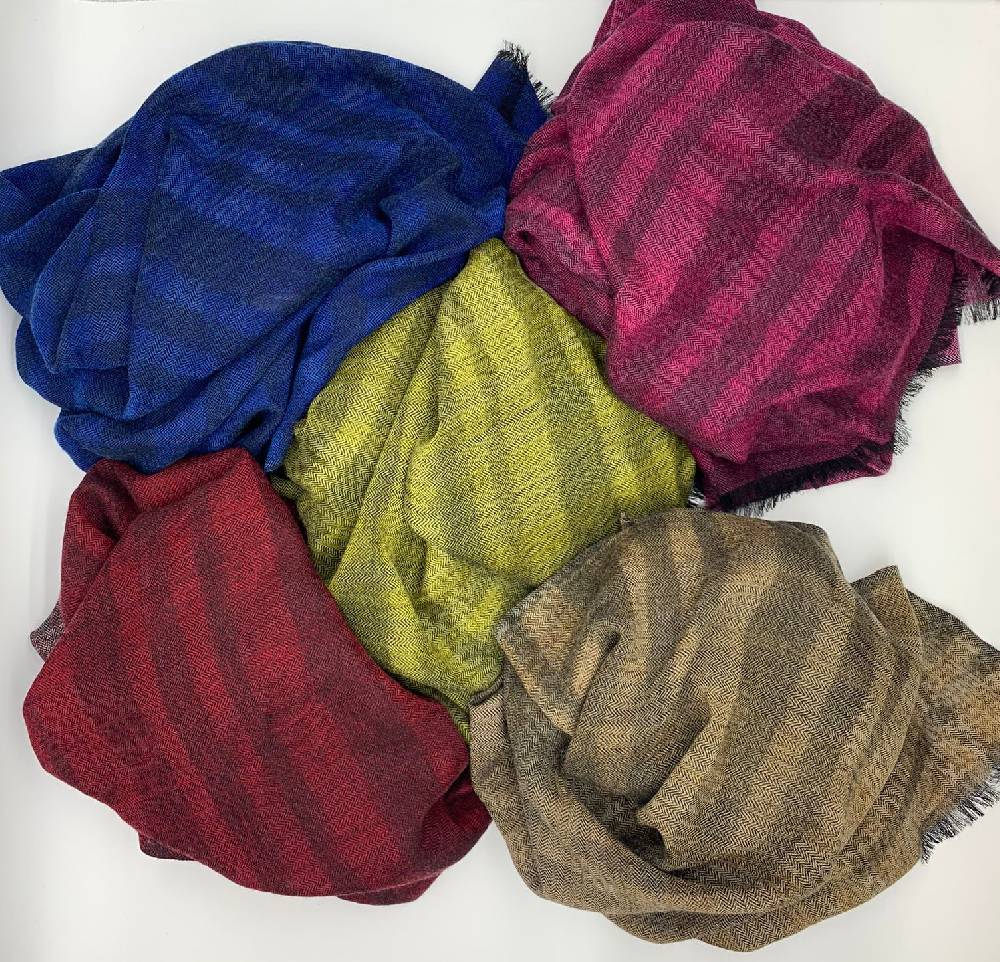 Ordi.to Accessori PICASSO BLU - Sciarpa in lana Negozio