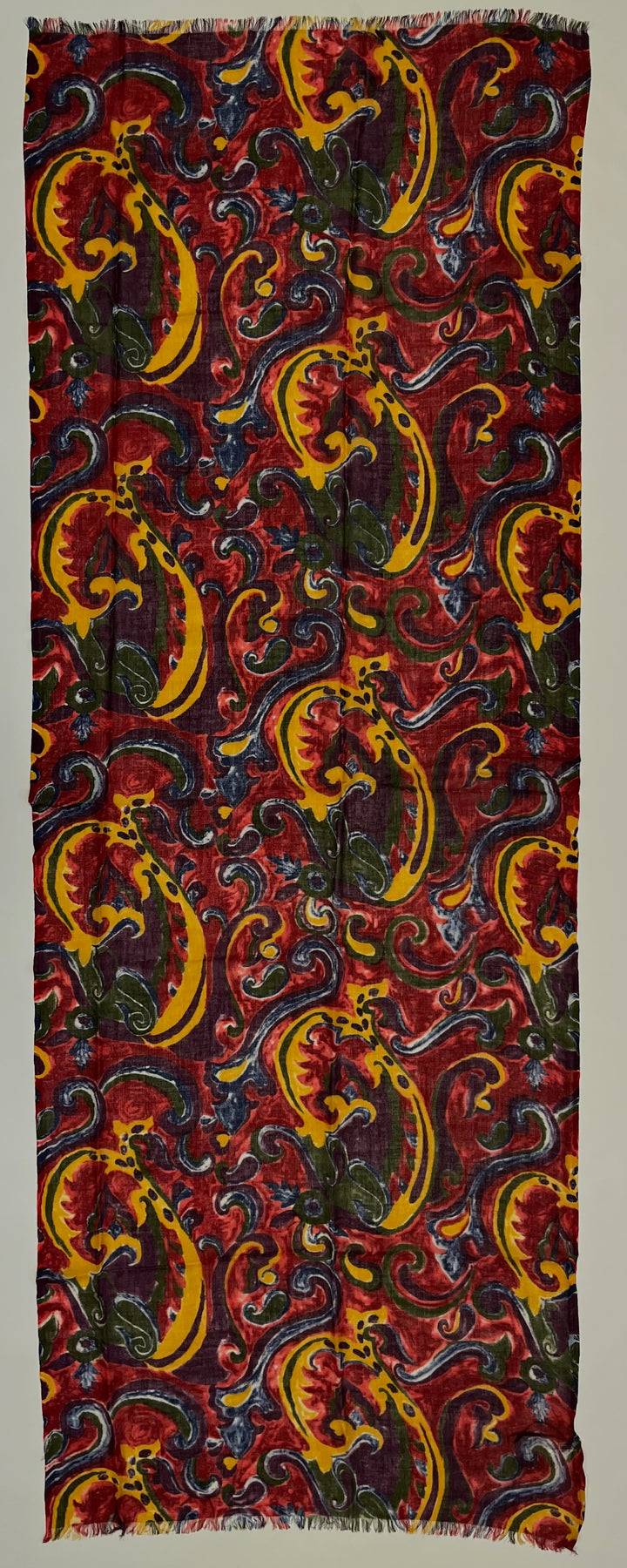 Ordi.to Accessori MODIGLIANI ROSSO - Sciarpa Unisex in lana Nuovo