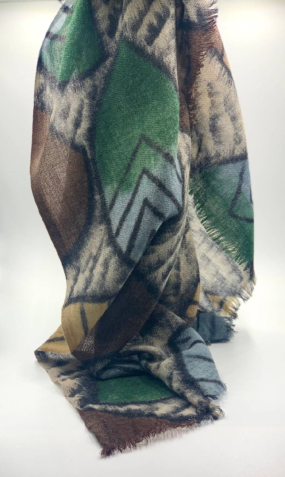 Ordi.to Accessori HARING VERDE - Sciarpa in lana Negozi Online